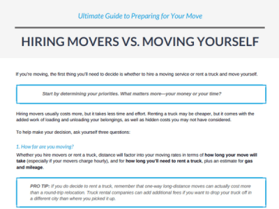 Download Printable Ultimate Guide For Moving | TSI Shipping